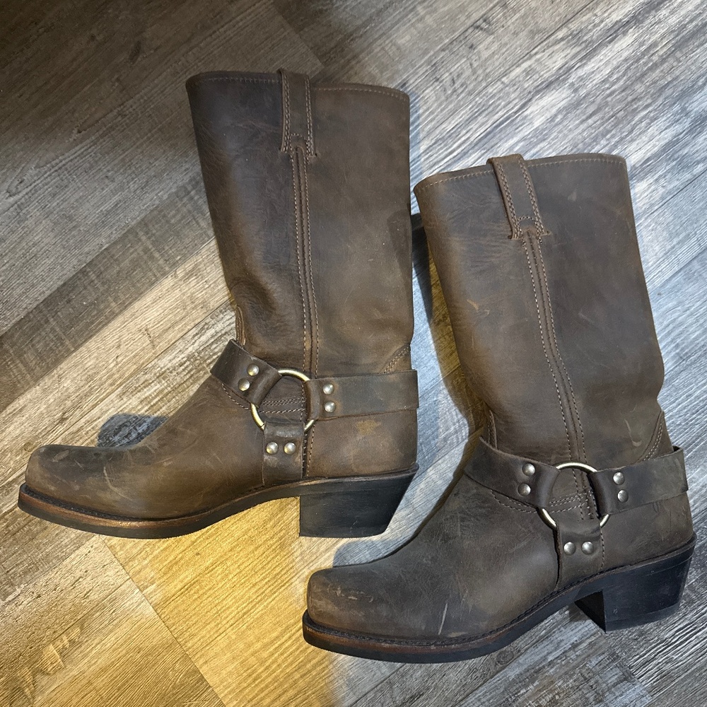 Frye Harness Boots